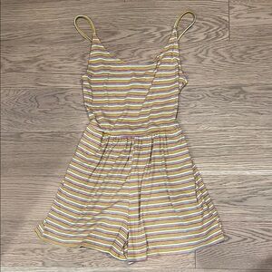 Wild Fable Multicolor Striped Romper